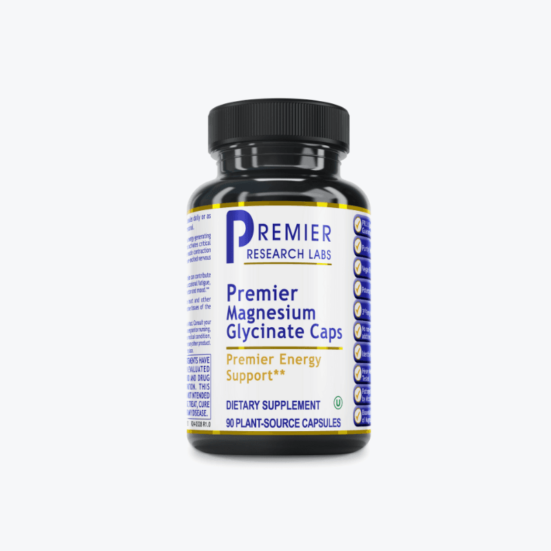 Magnesium Glycinate, Premier (90 capsules/bottle)