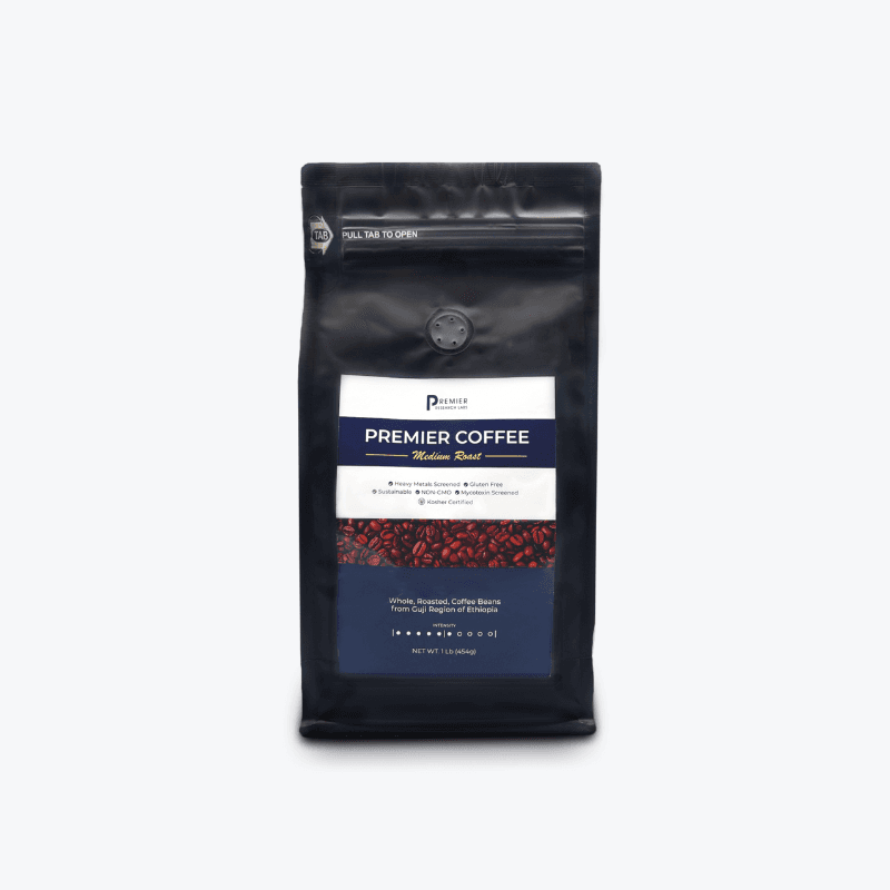Coffee, Premier (1 lb/bag) Whole Bean (Roasted)