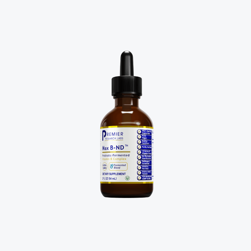 Max B-ND™, Fermented (2 fl oz/bottle)